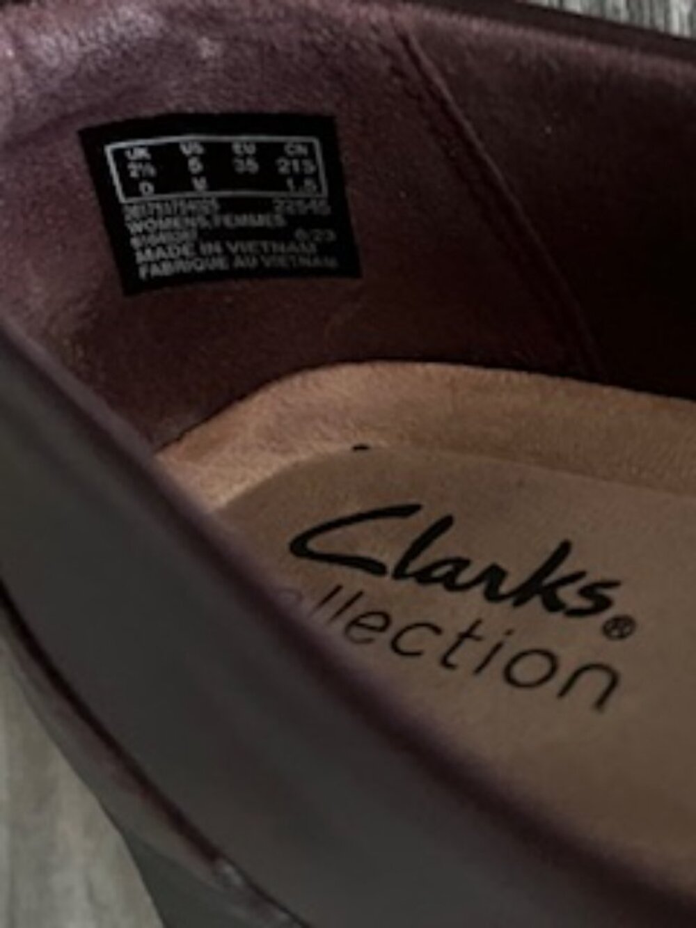 Clarks Juliet Gem Leather Flat Shoes Women's 5 - Picture 8 of 8